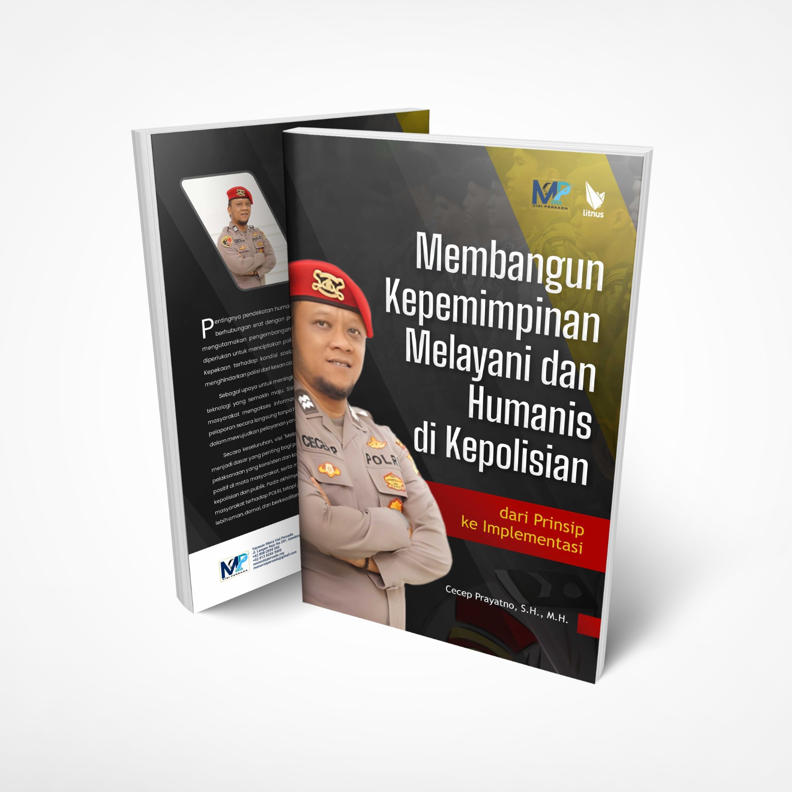 Cover - Membangun Kepemimpinan Melayani dan Humanis di Kepolisian