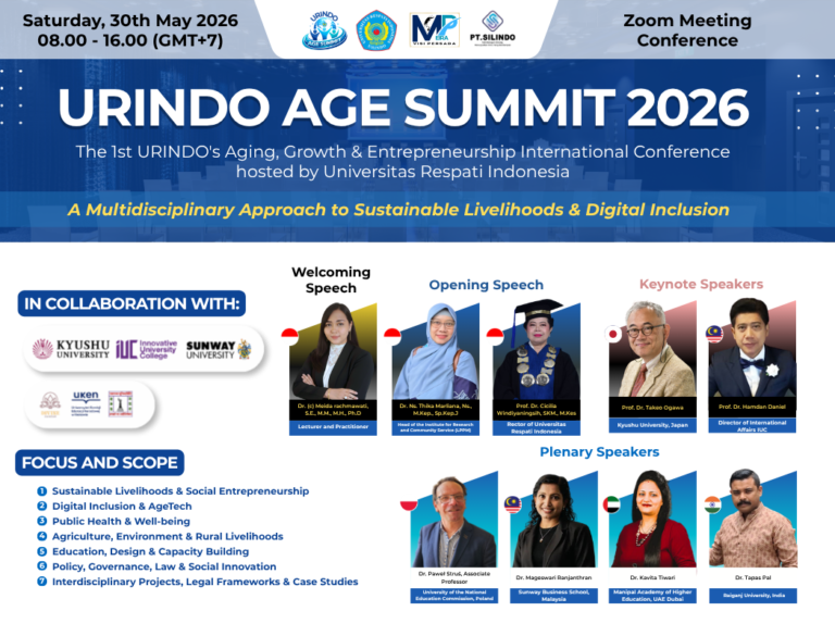 URINDO AGE Summit 2026 Highlights Sustainable Livelihoods and Digital Inclusion Through International Academic Forum