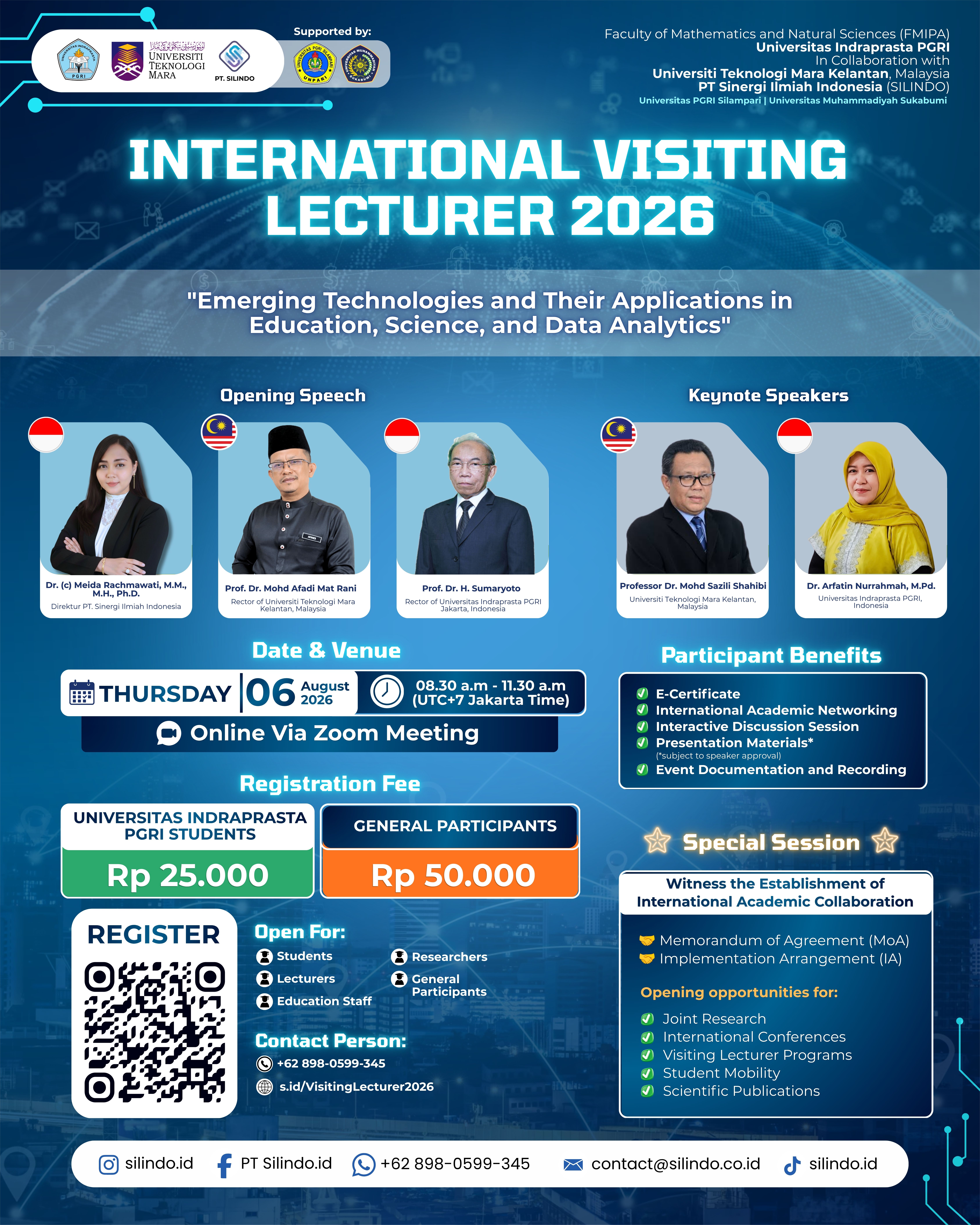 International Visiting Lecturer 2026